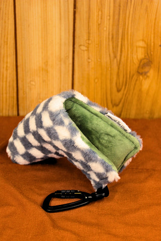 Putter - Plush Grey Checkered