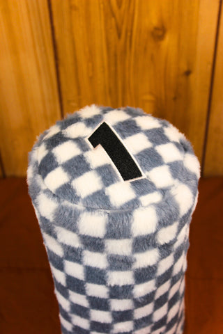 Driver - Plush Grey Checkered