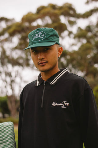 Nylon 5 Panel Cap - Pine