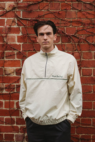 Links Nylon Quarter Zip - Sand