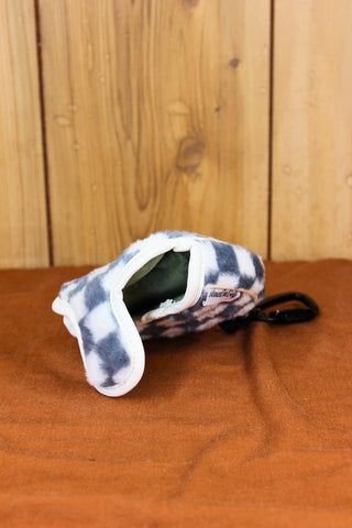 Putter - Plush Grey Checkered