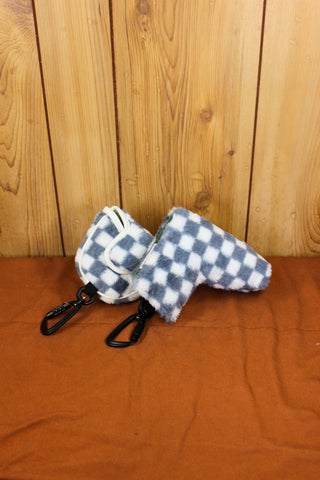 Putter - Plush Grey Checkered