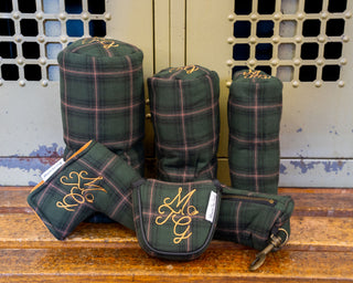 Tee Bag - Green Tartan