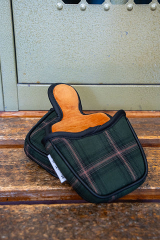 Putter Headcover - Green Tartan