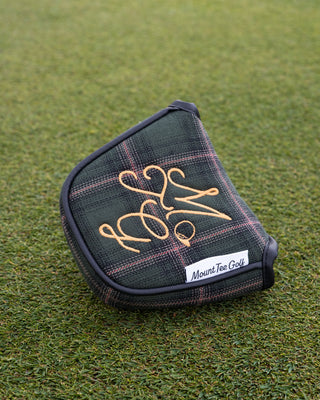 Putter Headcover - Green Tartan