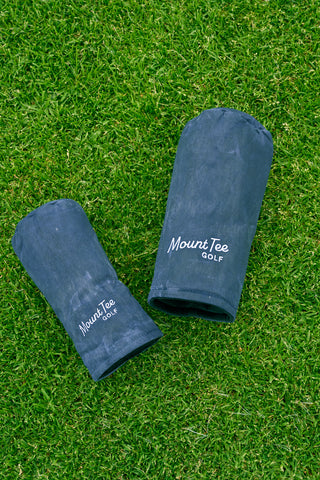 3 Wood Headcover - Indigo Waxed Canvas